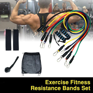 11Pcs Fitness Bands Set