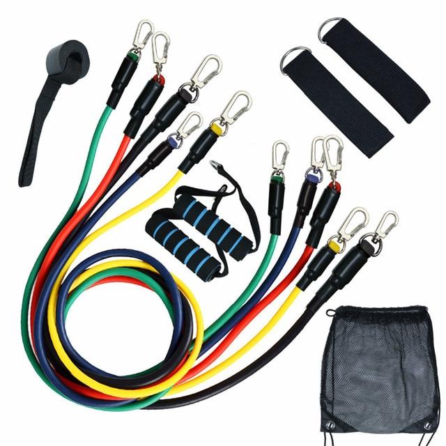 11Pcs Fitness Bands Set
