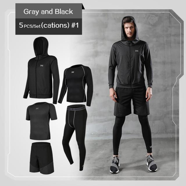 Men's Tracksuits 5in1