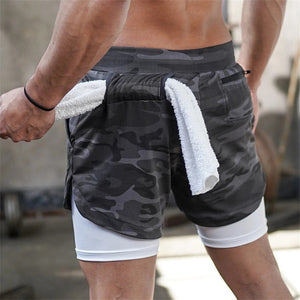 Running Shorts Men 2 In 1