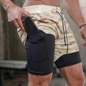 Running Shorts Men 2 In 1