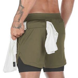Running Shorts Men 2 In 1