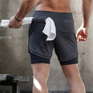 Running Shorts Men 2 In 1