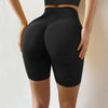 Slim Fit High Waist Yoga Sport Shorts