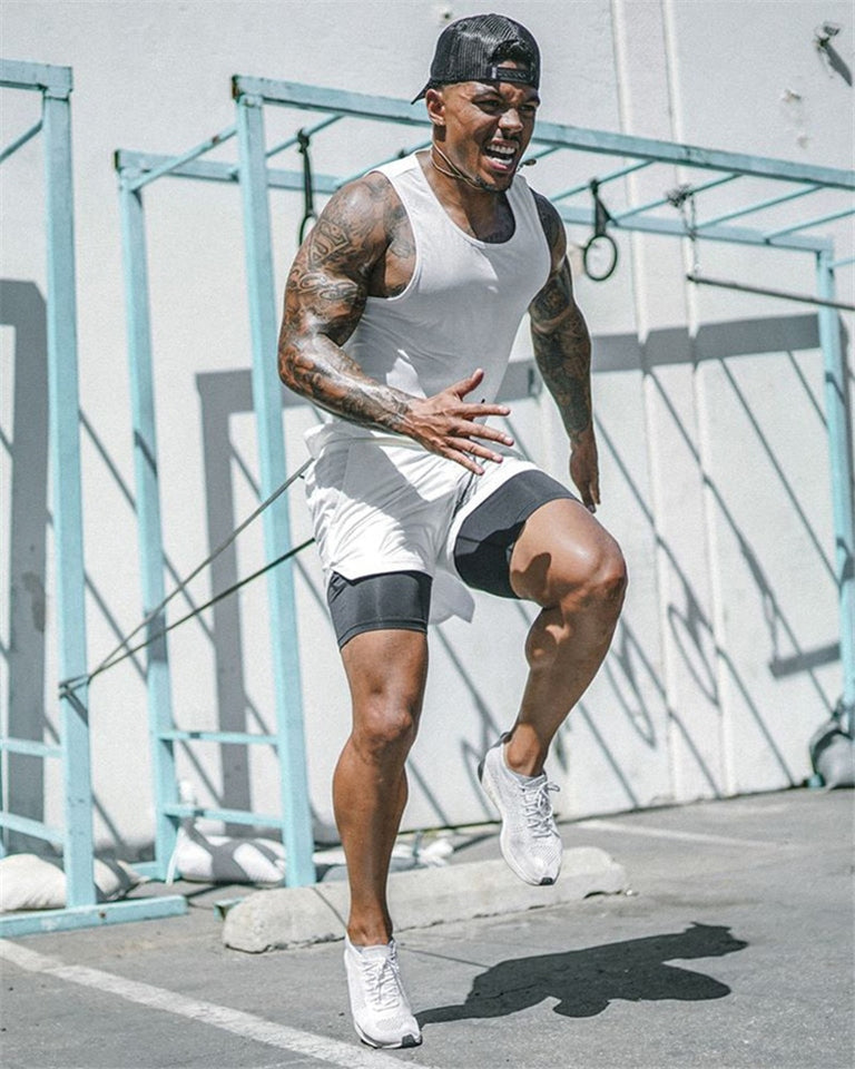 Running Shorts Men 2 In 1