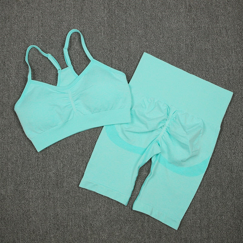 2Pcs Women Sport Suit
