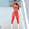 Pop Seamless Leggings Set Wear Suit